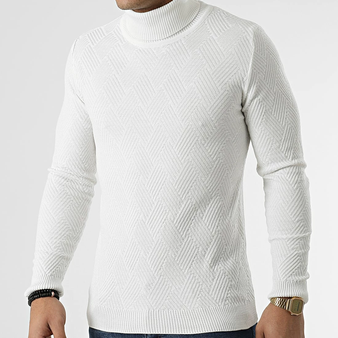 Meilleure affaire ✔️ Pull Col Roulé APR-333 Blanc de Armita 🥰 1 Meilleure affaire ✔️ Pull Col Roulé APR-333 Blanc de Armita 🥰