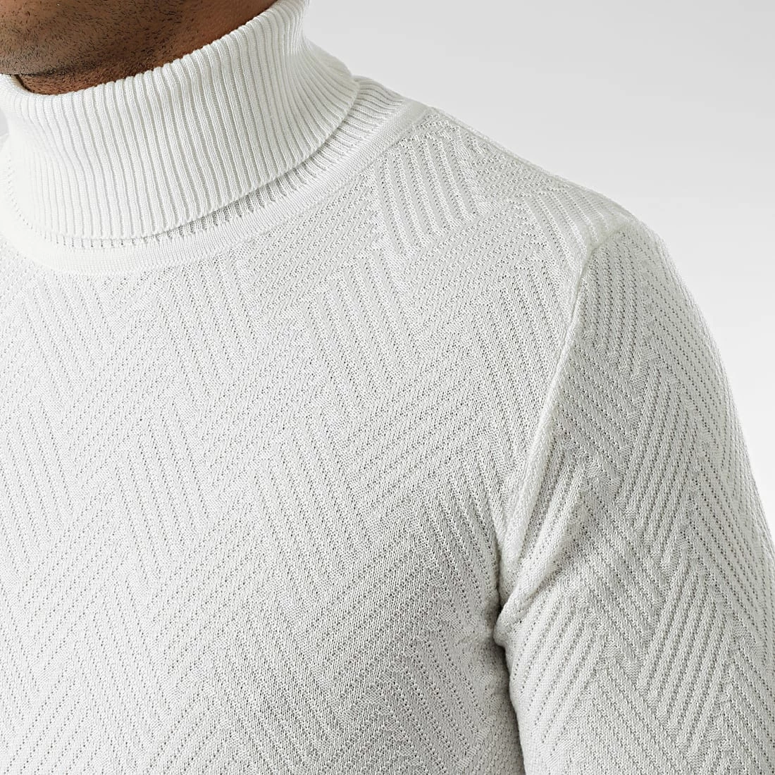 Meilleure affaire ✔️ Pull Col Roulé APR-333 Blanc de Armita 🥰 2 Meilleure affaire ✔️ Pull Col Roulé APR-333 Blanc de Armita 🥰 – Image 2