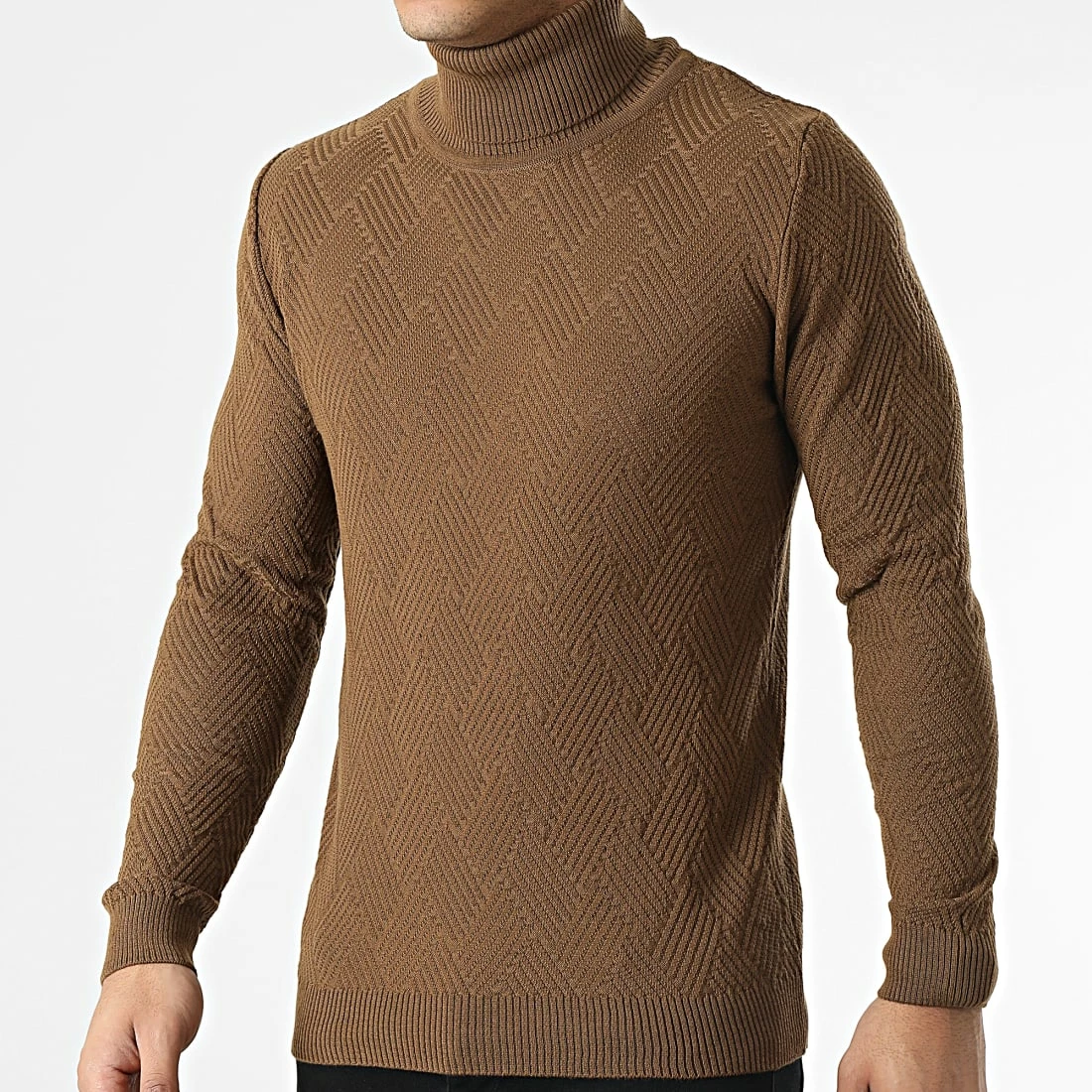 Tout neuf ✔️ Pull Col Roulé APR-333 Marron de Armita 🥰 1 Tout neuf ✔️ Pull Col Roulé APR-333 Marron de Armita 🥰