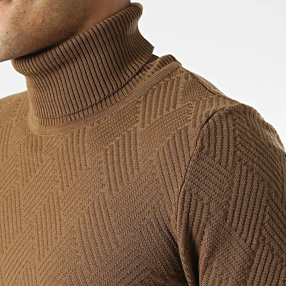 Tout neuf ✔️ Pull Col Roulé APR-333 Marron de Armita 🥰 2 Tout neuf ✔️ Pull Col Roulé APR-333 Marron de Armita 🥰 – Image 2