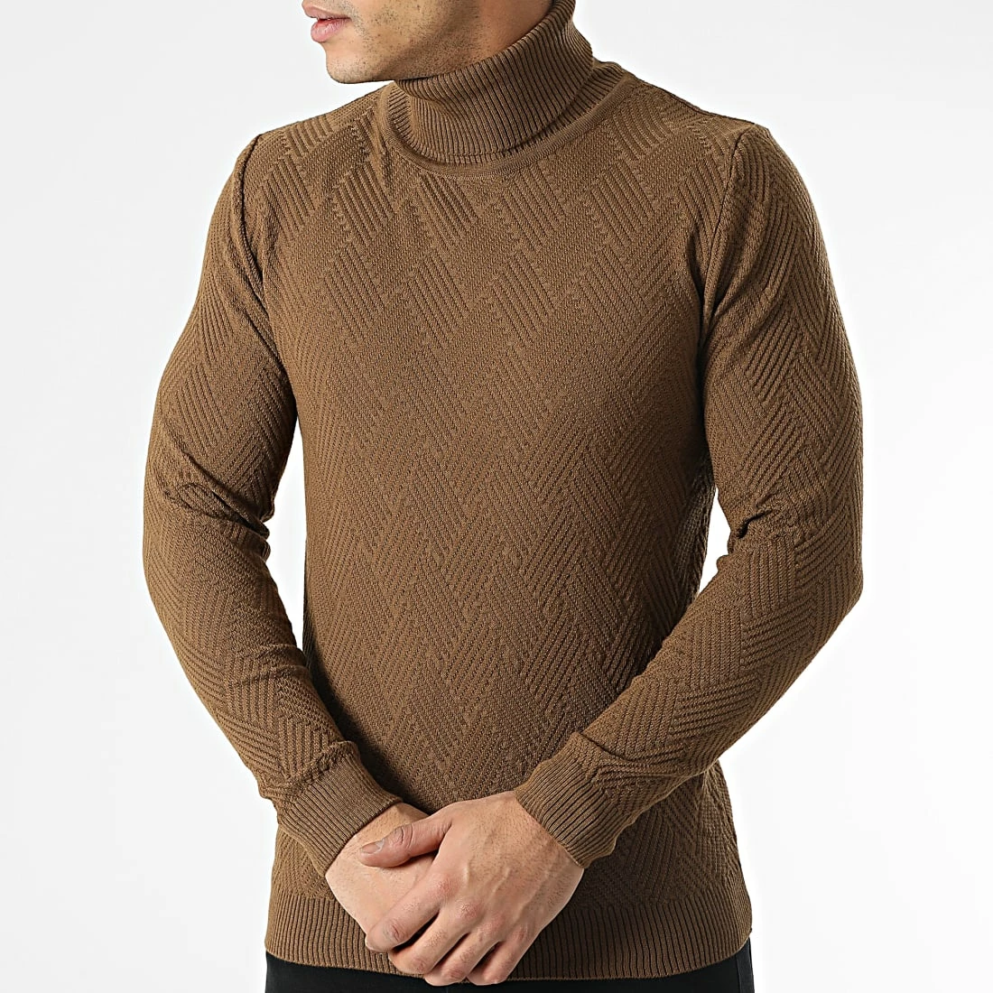 Tout neuf ✔️ Pull Col Roulé APR-333 Marron de Armita 🥰 3 Tout neuf ✔️ Pull Col Roulé APR-333 Marron de Armita 🥰 – Image 3