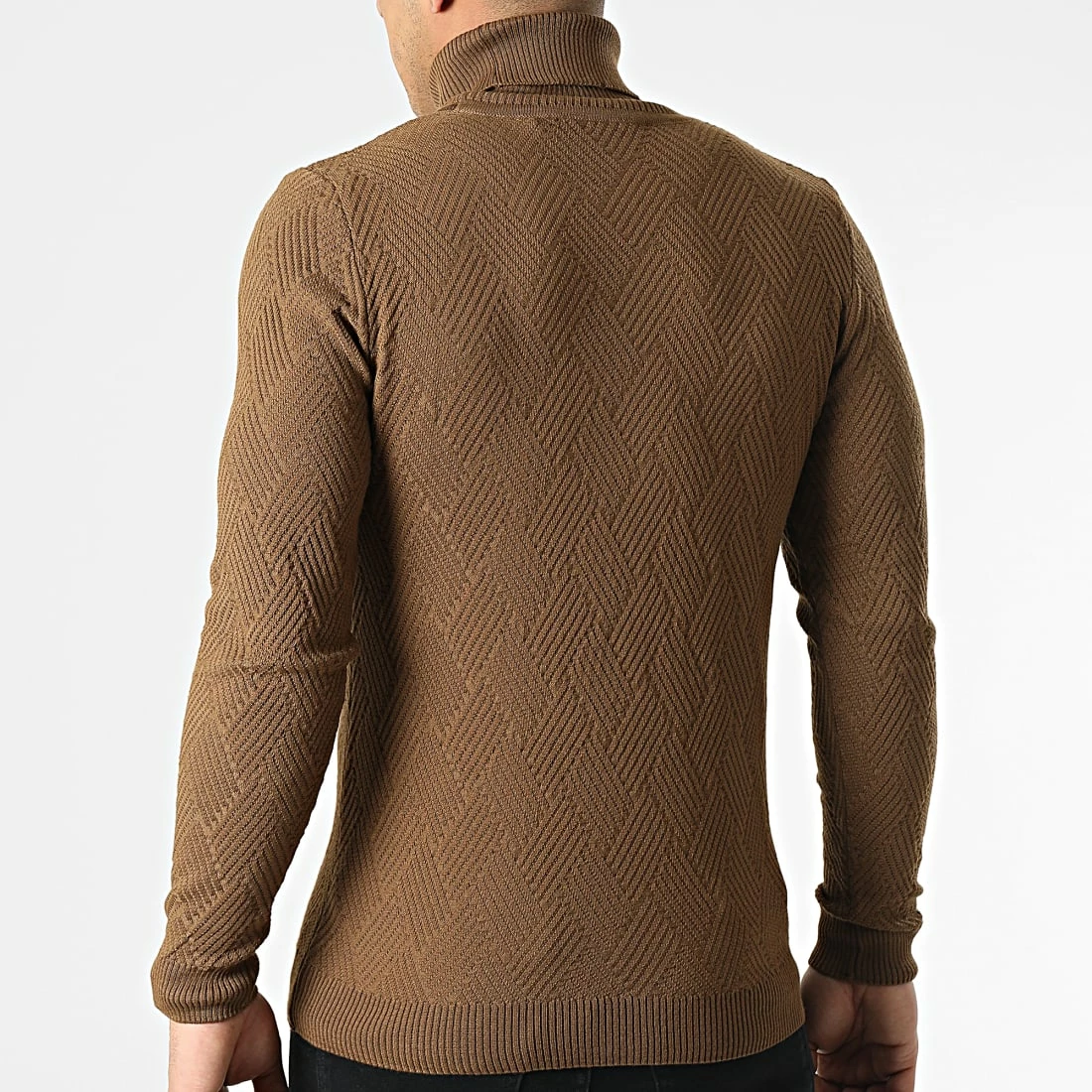 Tout neuf ✔️ Pull Col Roulé APR-333 Marron de Armita 🥰 4 Tout neuf ✔️ Pull Col Roulé APR-333 Marron de Armita 🥰 – Image 4