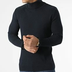 Sortie 🎉 Pull Col Roulé APR-333 Bleu Marine de Armita 🎁 -Armita Soldes 2022 armita 296373 APR 333 NAVY 20211224T101648 03