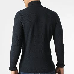 Sortie 🎉 Pull Col Roulé APR-333 Bleu Marine de Armita 🎁 -Armita Soldes 2022 armita 296373 APR 333 NAVY 20211224T101649 04