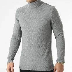 Remise 🌟 Pull Col Roulé APR-333 Gris de Armita ❤️ -Armita Soldes 2022 armita 296376 APR 333 GRIS 20211223T101449 01