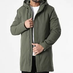 Tout neuf 🤩 Manteau A Capuche M-S-3333 Vert Kaki de Armita ⌛