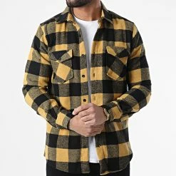 Grosses soldes 🧨 Surchemise A Carreaux Grenadille Jaune Moutarde Noir de Armita 🥰 -Armita Soldes 2022 armita 296403 GRENADILLE 6 HARDAL 20211230T150021 03