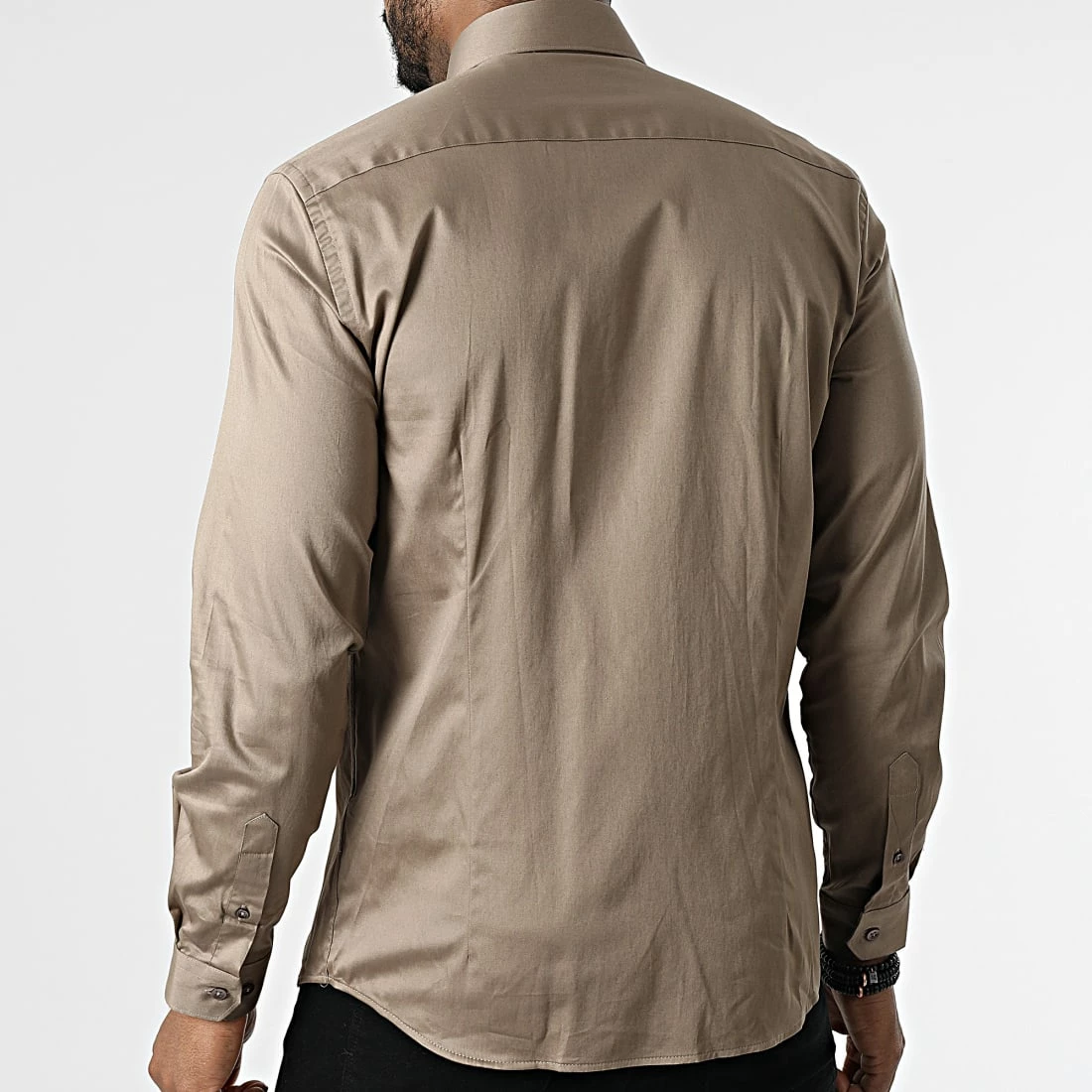 Budget ⌛ Chemise Manches Longues PCH-901 Taupe de Armita 😀 4 Budget ⌛ Chemise Manches Longues PCH-901 Taupe de Armita 😀 – Image 4