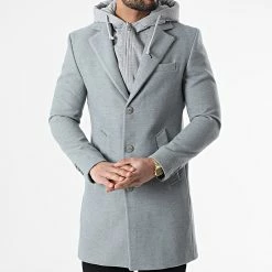 Meilleure vente ✔️ Manteau Capuche CAB-028 Gris Chiné de Armita ⭐ -Armita Soldes 2022 armita 296455 CAB 028 GRIS 20211230T150124 03