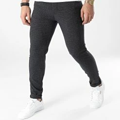 Sortie 🔥 Pantalon A Carreaux PAK-432 Bleu Marine de Armita 🥰