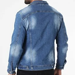 Coupon 😍 Veste Jean GJ3019 Bleu Denim de Armita 🤩 -Armita Soldes 2022 armita 305032 GJ3019 LT BLUE 20220222T163659 04