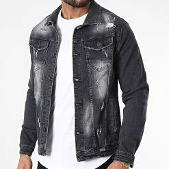 De gros 😉 Veste Jean GJ3019 Gris Anthracite de Armita 🌟 6 De gros 😉 Veste Jean GJ3019 Gris Anthracite de Armita 🌟 -Armita Soldes 2022 armita 305040 GJ3019 DARK GREY 20220222T161551 03