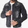 Top 10 ❤️ Veste Jean GJ3019 Gris Anthracite de Armita ⌛