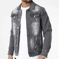 Acheter 😀 Veste Jean GJ3019 Gris de Armita ❤️ 6 Acheter 😀 Veste Jean GJ3019 Gris de Armita ❤️ -Armita Soldes 2022 armita 305045 GJ3019 GREY 20220222T161645 03