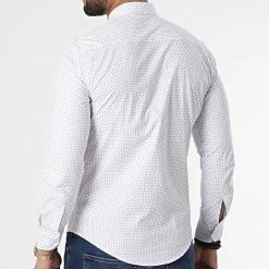 Le moins cher 🔥 Chemise A Manches Longues JHC-805 Blanc de Armita 🔔 7 Le moins cher 🔥 Chemise A Manches Longues JHC-805 Blanc de Armita 🔔 -Armita Soldes 2022 armita 305076 JHC 805 WHITE 20220222T162735 04