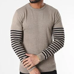 Meilleure vente 👍 Pull AVP-163 Beige Chiné de Armita 😍 -Armita Soldes 2022 armita 305077 AVP 163 VIZON 20220222T163500 03