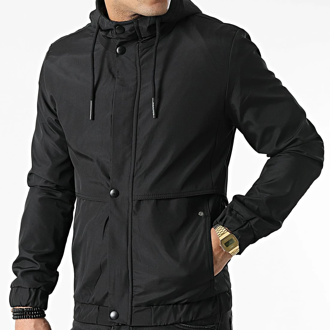 De gros 🔔 Veste Zippée Capuche 3254 Noir de Armita 😍 3 De gros 🔔 Veste Zippée Capuche 3254 Noir de Armita 😍 – Image 3