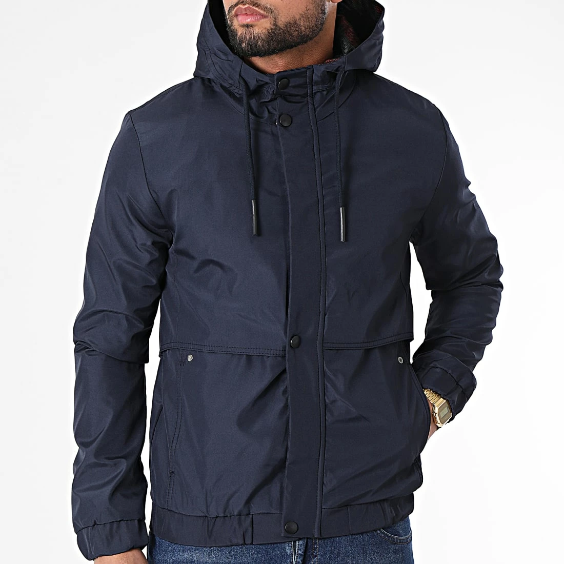 Acheter ✨ Veste Zippée Capuche 3254 Bleu Marine de Armita 🛒 3 Acheter ✨ Veste Zippée Capuche 3254 Bleu Marine de Armita 🛒 – Image 3
