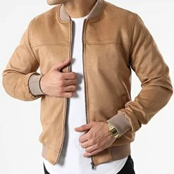 Acheter ✨ Veste Zippée S3123 Camel de Armita 🛒