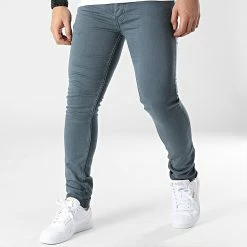 Meilleure vente ❤️ Jean Slim Lincoln 1732 Bleu Pétrole de Armita 🌟