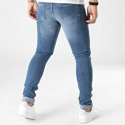 Budget 🔥 Jean Slim 1737 Oxford Bleu Denim de Armita 🔥 -Armita Soldes 2022 armita 305170 1737 OXFORD RONDON LT BLUE 20220223T141310 04