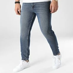 Nouveau 🤩 Jean Slim Cropped Bleu Denim de Armita 👏