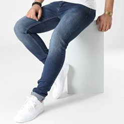 De gros 🔔 Jean Slim 1737 Oxford Bleu Denim de Armita 👍 -Armita Soldes 2022 armita 305208 1737 OXFORD RANDOM BLUE 20220223T141232 03