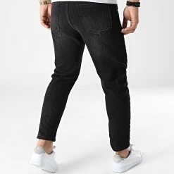 Bon marché ⭐ Jean Slim Cropped Noir de Armita 🎁 -Armita Soldes 2022 armita 305237 CROPPED BLACK 20220222T154648 04