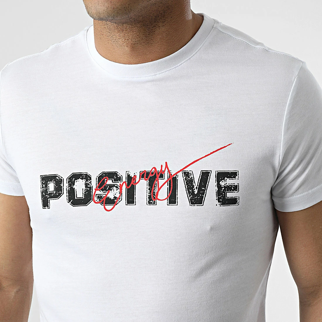 Promo 🛒 Tee 👕 Shirt TSF6014 Blanc de Armita 🔔 2 Promo 🛒 Tee 👕 Shirt TSF6014 Blanc de Armita 🔔 – Image 2