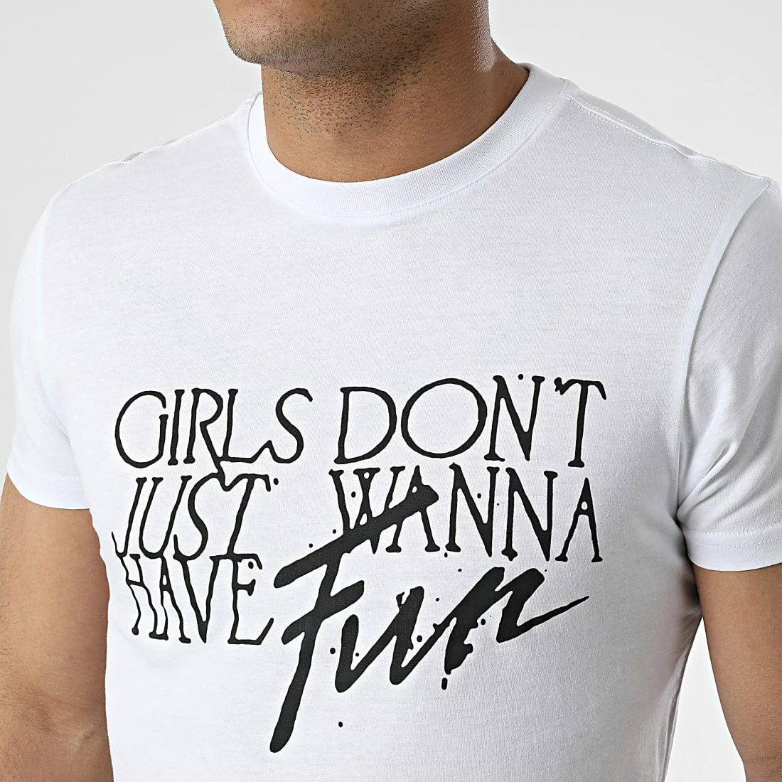 Acheter 🛒 Tee 👕 Shirt TSF6017 Blanc de Armita 💯 2 Acheter 🛒 Tee 👕 Shirt TSF6017 Blanc de Armita 💯 – Image 2