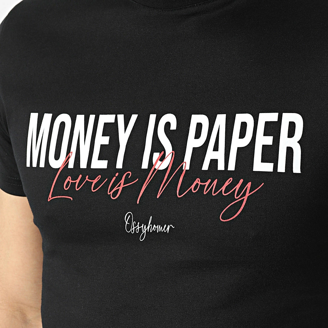 Remise 💯 Tee 👕 Shirt TSF6006 Noir de Armita 🔥 2 Remise 💯 Tee 👕 Shirt TSF6006 Noir de Armita 🔥 – Image 2