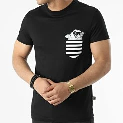 Remise 🔔 Tee 👚 Shirt TSF6016 Noir de Armita 🌟 -Armita Soldes 2022 armita 311517 TSF6016 BLACK 20220331T160740 03