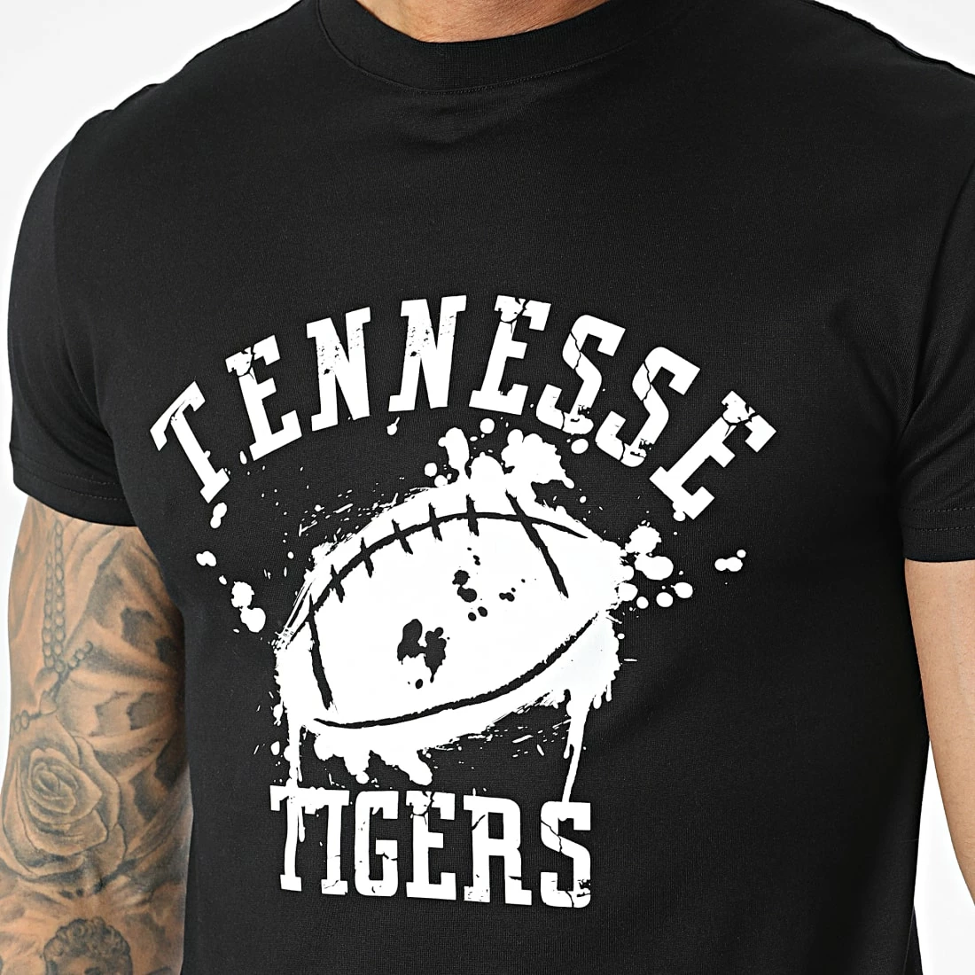 Meilleure vente 🔥 Tee 👕 Shirt TSF6004 Noir de Armita 🔥 2 Meilleure vente 🔥 Tee 👕 Shirt TSF6004 Noir de Armita 🔥 – Image 2