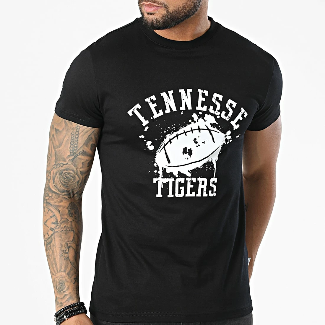 Meilleure vente 🔥 Tee 👕 Shirt TSF6004 Noir de Armita 🔥 3 Meilleure vente 🔥 Tee 👕 Shirt TSF6004 Noir de Armita 🔥 – Image 3