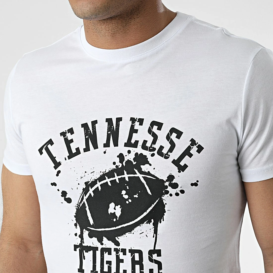 Le moins cher 🔥 Tee 👕 Shirt TSF6004 Blanc de Armita 💯 2 Le moins cher 🔥 Tee 👕 Shirt TSF6004 Blanc de Armita 💯 – Image 2