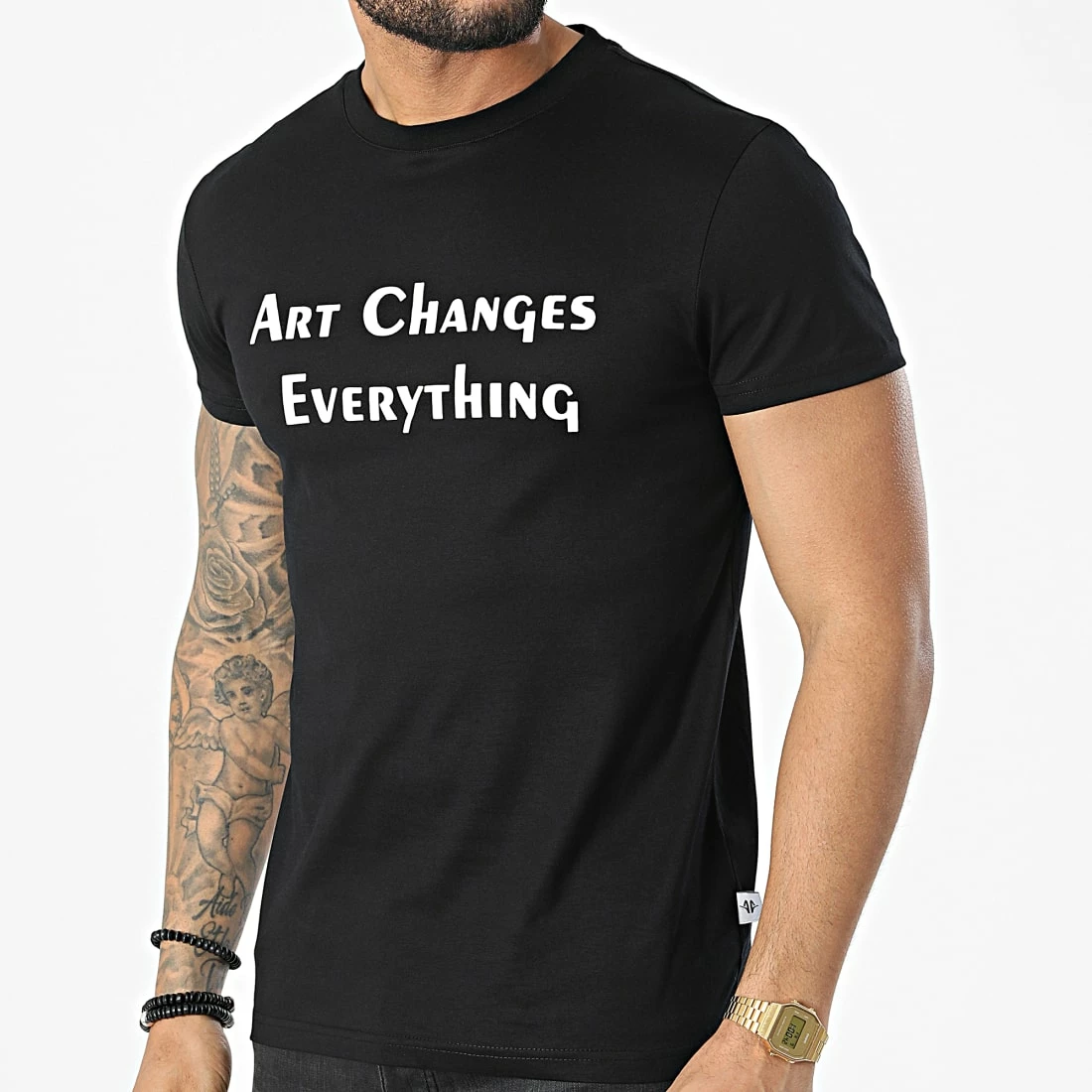 Coupon ✨ Tee 👕 Shirt TSF6020 Noir de Armita ⭐ 1 Coupon ✨ Tee 👕 Shirt TSF6020 Noir de Armita ⭐