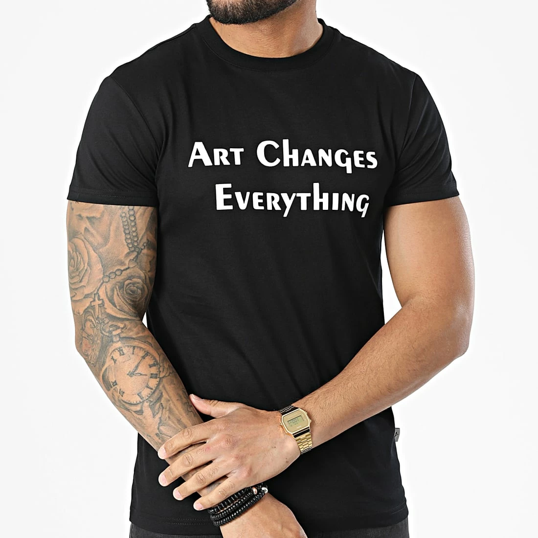 Coupon ✨ Tee 👕 Shirt TSF6020 Noir de Armita ⭐ 3 Coupon ✨ Tee 👕 Shirt TSF6020 Noir de Armita ⭐ – Image 3