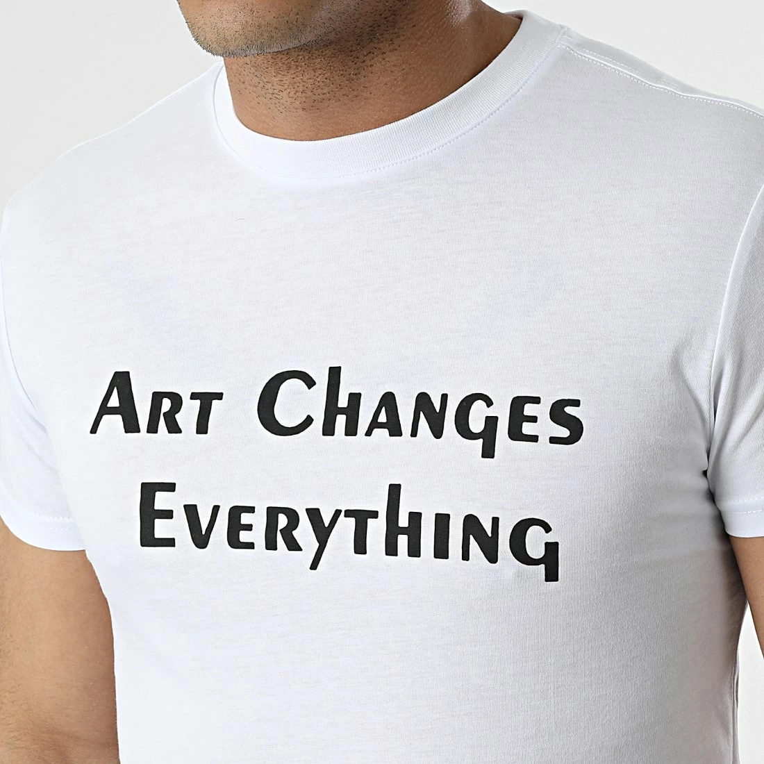 Promo 🤩 Tee 👚 Shirt TSF6020 Blanc de Armita 👏 2 Promo 🤩 Tee 👚 Shirt TSF6020 Blanc de Armita 👏 – Image 2