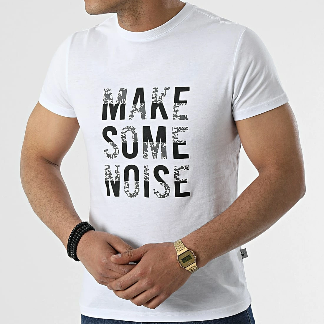 Le moins cher ❤️ Tee 👕 Shirt TSF6001 Blanc de Armita 💯 3 Le moins cher ❤️ Tee 👕 Shirt TSF6001 Blanc de Armita 💯 – Image 3