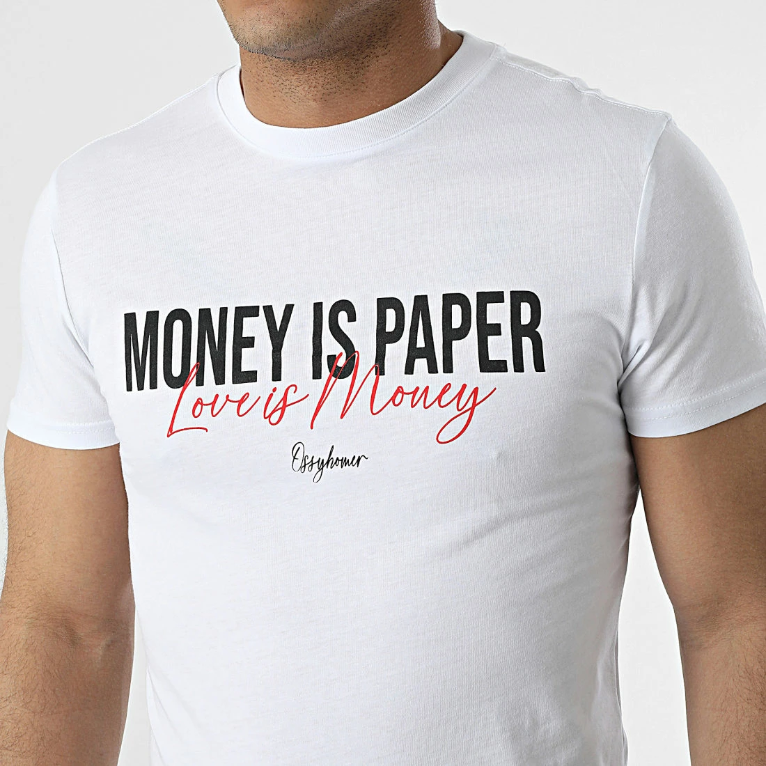 Nouveau 😉 Tee 👚 Shirt TSF6006 Blanc de Armita ⌛ 2 Nouveau 😉 Tee 👚 Shirt TSF6006 Blanc de Armita ⌛ – Image 2