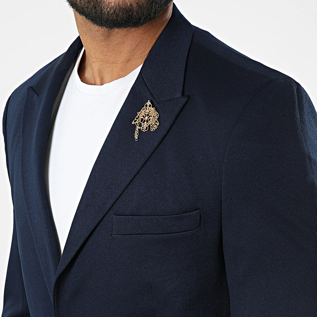 Bon marché 🎉 Veste Blazer 3085 Bleu Marine de Armita ✔️ 2 Bon marché 🎉 Veste Blazer 3085 Bleu Marine de Armita ✔️ – Image 2