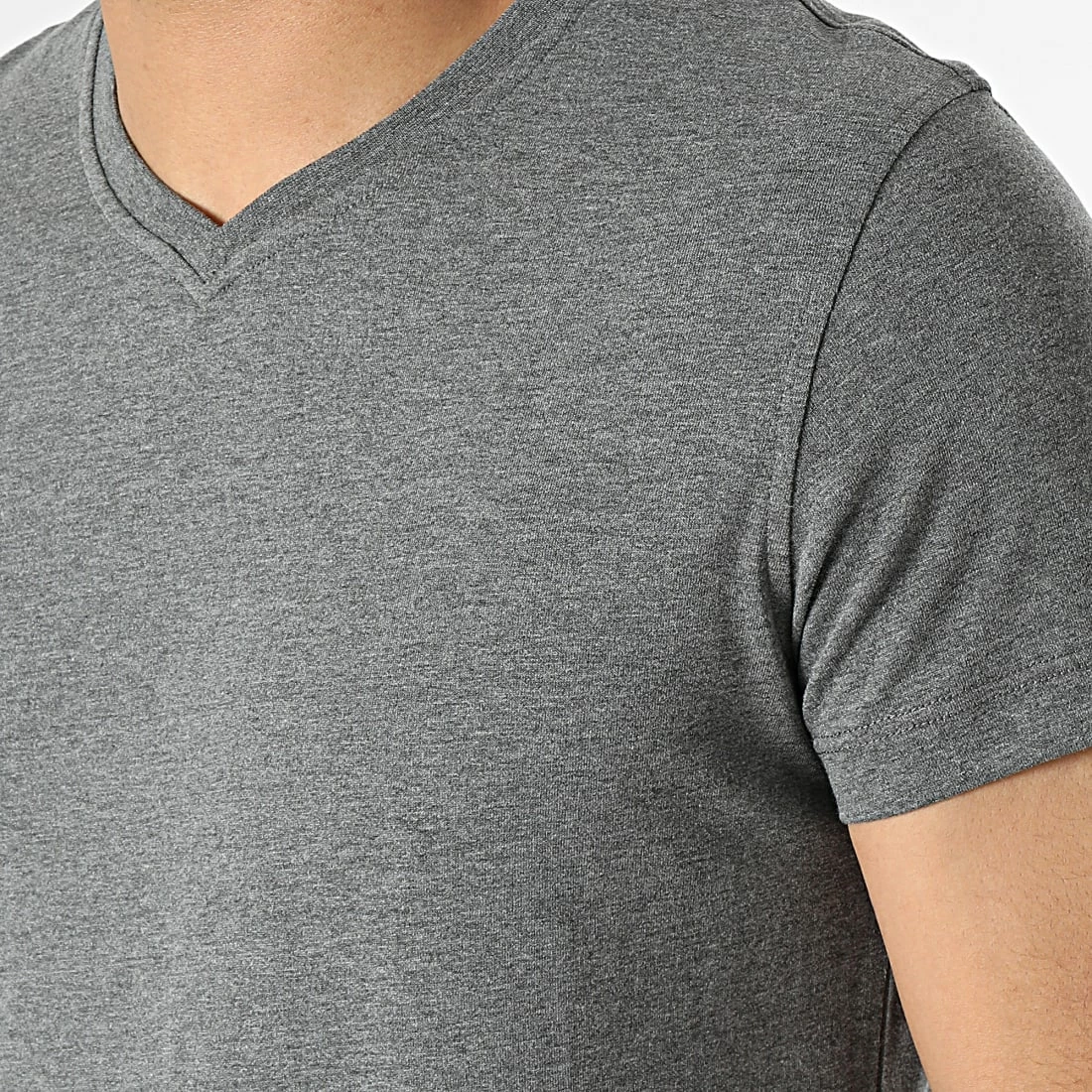 Offres 😀 Tee 👕 Shirt Col V TV-350 Gris Anthracite de Armita 🤩 2 Offres 😀 Tee 👕 Shirt Col V TV-350 Gris Anthracite de Armita 🤩 – Image 2