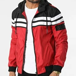 Offres 🧨 Veste Zippée Capuche 3165 Rouge Noir de Armita 😀 -Armita Soldes 2022 armita 317743 3165 RED 20220510T155918 03