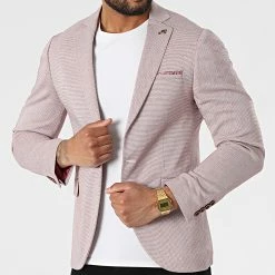 Acheter 🤩 Veste Blazer CK-036 Bordeaux Chiné de Armita 🛒