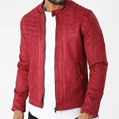 Offres 🎉 Veste Biker Suédine 3144 Bordeaux de Armita ✨ -Armita Soldes 2022 armita 317760 M S3144 MAROON 20220505T161722 03