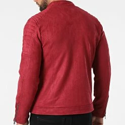 Offres 🎉 Veste Biker Suédine 3144 Bordeaux de Armita ✨ -Armita Soldes 2022 armita 317760 M S3144 MAROON 20220505T161723 04