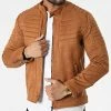 De gros ✔️ Veste Biker Suédine 3144 Camel de Armita 🤩