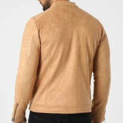 Budget 🥰 Veste Biker Suédine M-S3144 Beige Foncé de Armita 🌟 -Armita Soldes 2022 armita 317774 M S3144 BEIGE 20220505T161807 04