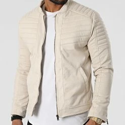 Les meilleures critiques de ✔️ Veste Biker Suédine M-S3144 Beige Clair de Armita 🎉 -Armita Soldes 2022 armita 317776 M S3144 LT BEIGE 20220505T161758 03