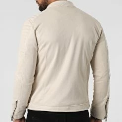 Les meilleures critiques de ✔️ Veste Biker Suédine M-S3144 Beige Clair de Armita 🎉 -Armita Soldes 2022 armita 317776 M S3144 LT BEIGE 20220505T161800 04